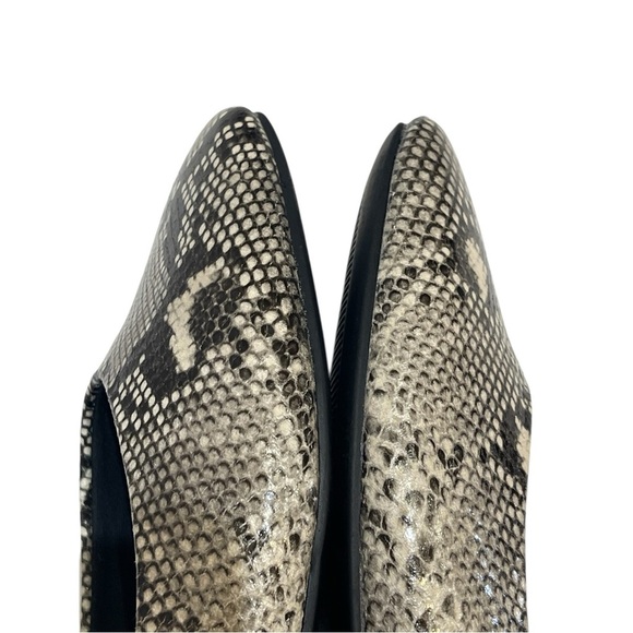 🔥SALE🔥STEVE MADDEN DELIAH SNAKE SKIN BALLET FLATS SZ 9 M - Picture 9 of 15